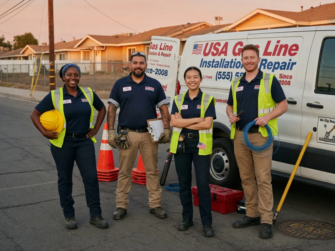 Gas Line Installation company in Stanley, VA